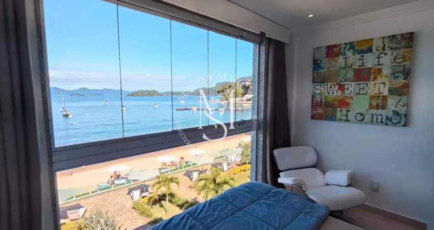 Apartamento frente mar em condomínio exclusivo na praia grande – angra dos reis