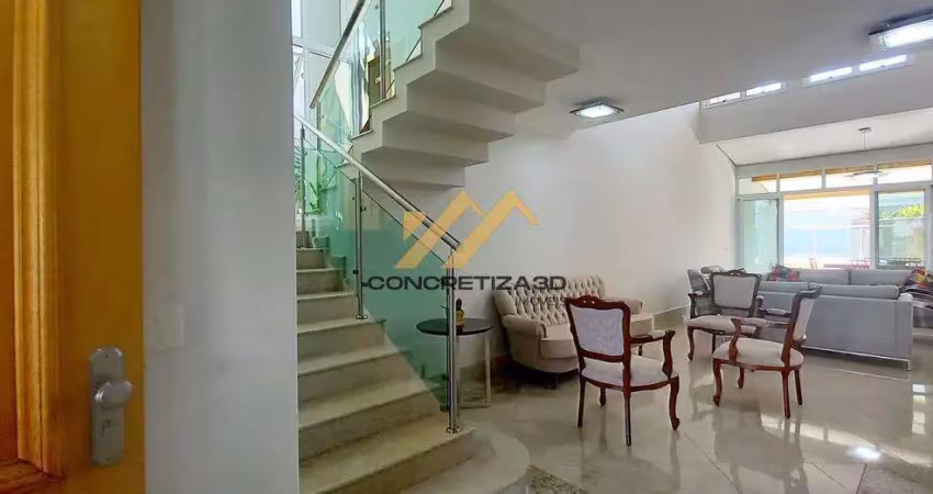 Sobrado à venda em indaiatuba, jardim residencial santa clara, com 5 quartos, com 326 m²