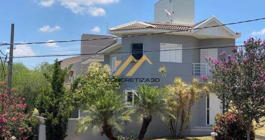 Sobrado à venda em indaiatuba, condomínio portal de itaici, com 6 quartos, com 290 m²