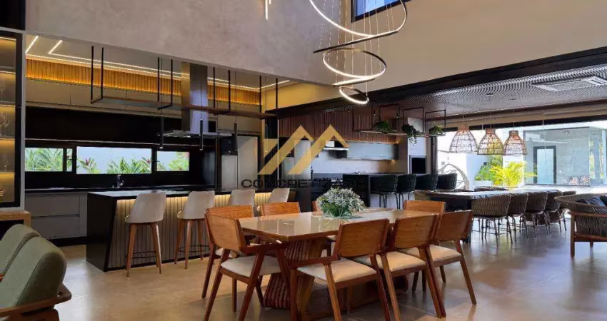 Casa à venda em indaiatuba, jardim quintas da terracota, com 4 suítes, com 442 m²