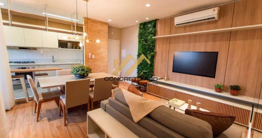 Apartamento com 3 dormitórios à venda, 74,06 m² - manai residence - indaiatuba/sp