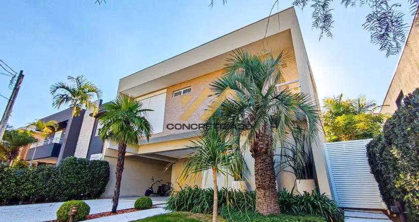 Sobrado à venda em indaiatuba, jardim residencial helvétia park iii, com 3 suítes, com 332 m²