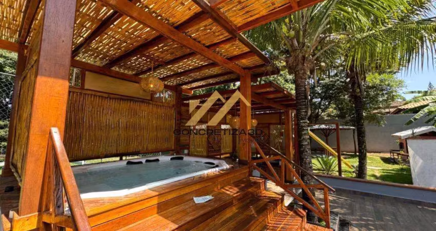Chácara à venda em indaiatuba, vale das laranjeiras, com 3 quartos, com 3000 m²