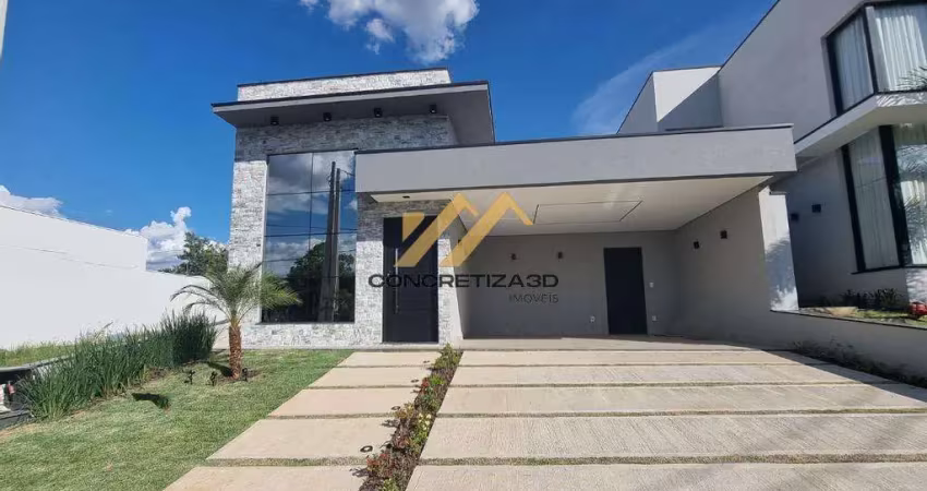 Casa à venda em indaiatuba, jardins di roma, com 3 suítes, com 179.34 m², condomínio jardins di roma