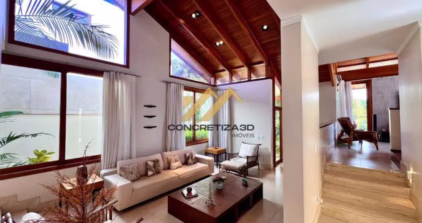 Sobrado à venda em indaiatuba, jardim vila paradiso, com 3 suítes, com 337 m²