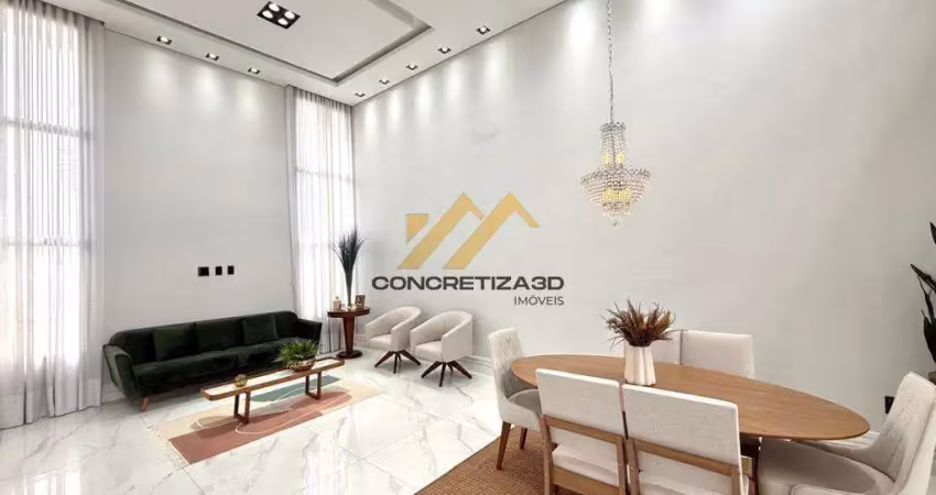 Casa com 3 suítes à venda, 168 m² - jardim residencial dona lucilla - indaiatuba/sp