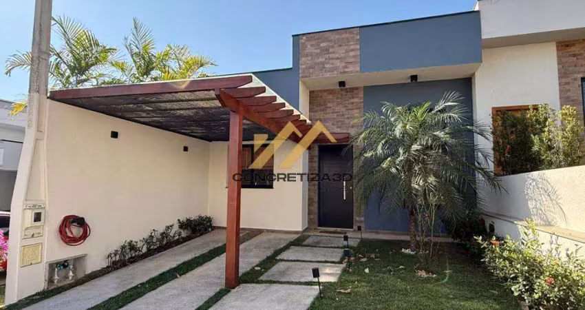 Casa com 3 quartos à venda, 110 m² - condomínio vila paraty - indaiatuba/sp
