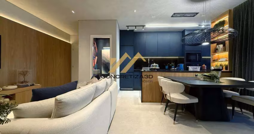 Apartamento com 3 suítes à venda, 189.72 m² - lina residence - indaiatuba/sp