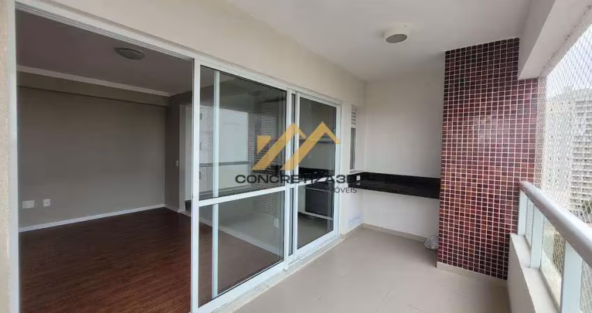Apartamento com 3 quartos para alugar, 98 m² - edifício due - indaiatuba/sp