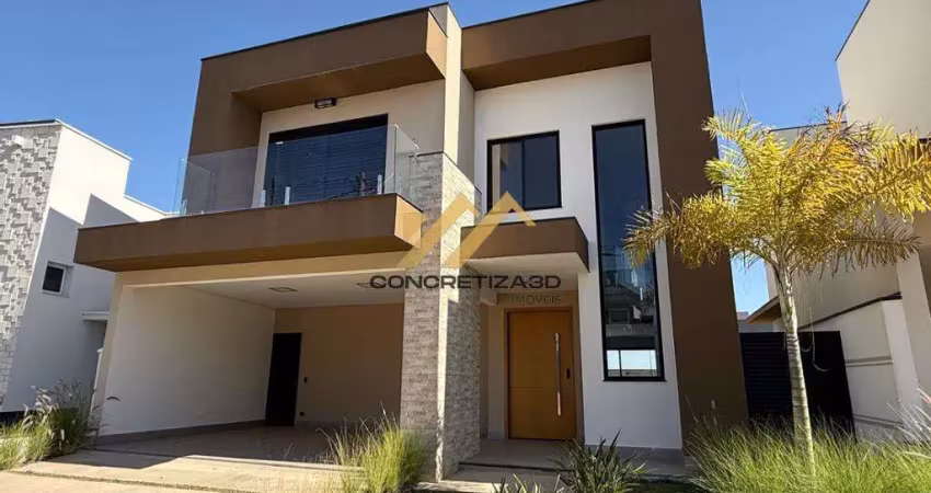 Casa moderna com 3 suítes, 236 m² - condomínio central parque - indaiatuba/sp