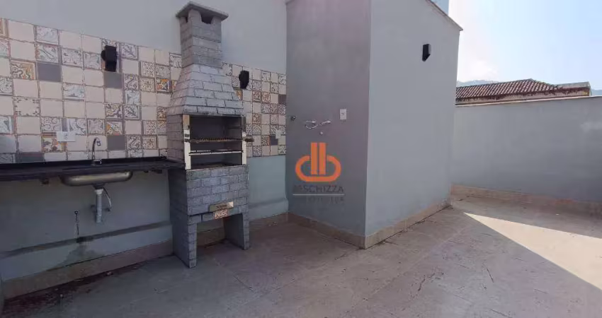 Sobrado com 2 dormitórios à venda, 140 m² por r$ 690.000,00 - marapé - santos/sp