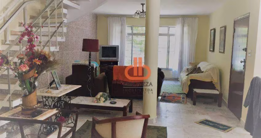 Sobrado com 3 dormitórios à venda, 280 m² por r$ 1.600.000,00 - gonzaga - santos/sp