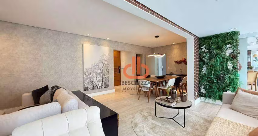 Apartamento com 3 suítes à venda, 160 m² por r$ 2.600.000 - pompéia - santos/sp