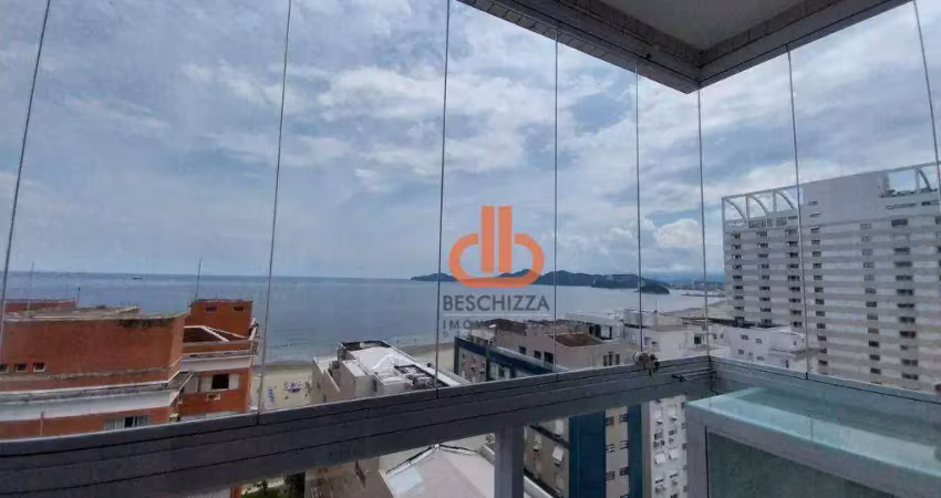 Apartamento  boqueirão santos studio varanda vista praia lazer vaga