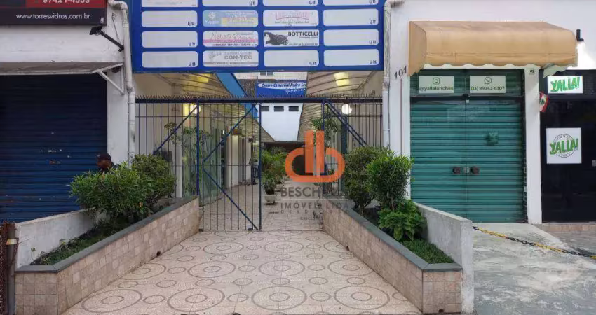Loja à venda, 35 m² por r$ 220.000,00 - embaré - santos/sp
