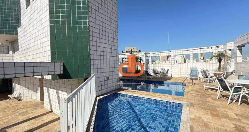 Apartamento com 3 quartos sendo 1 suíte à venda, 118 m² por r$ 1.300.000 - gonzaga - santos/sp
