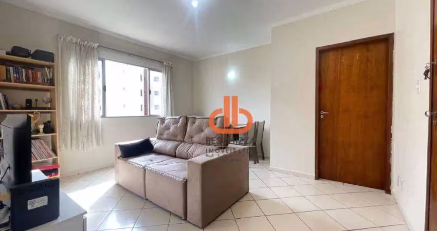 Apartamento com 2 dormitórios à venda, 58 m² por r$ 395.000,00 - encruzilhada - santos/sp