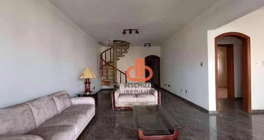 Cobertura com 4 dormitórios à venda, 552 m² por r$ 5.520.000,00 - boqueirão - santos/sp