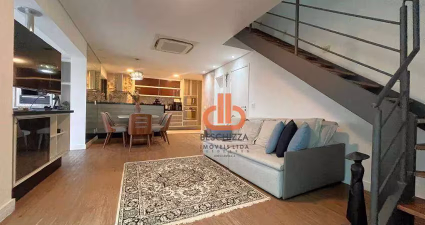 Apartamento com 2 dormitórios à venda, 120 m² por r$ 1.700.000,00 - gonzaga - santos/sp