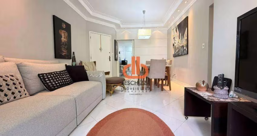 Apartamento espetacular no gonzaga –dois quartos duas vagas e a poucos passos da praia!