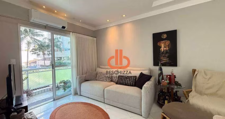 Apartamento com 2 dormitórios à venda, 86 m² por r$ 895.000,00 - gonzaga - santos/sp