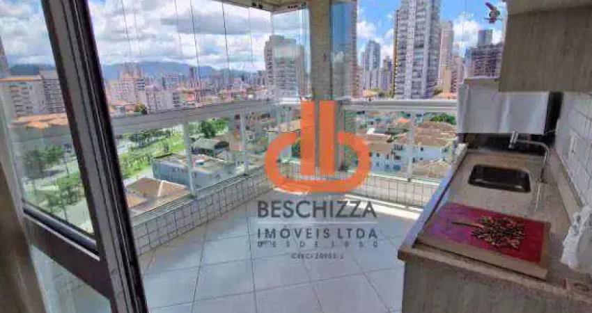 Apartamento com 3 dormitórios à venda, 123 m² por r$ 1.080.000,00 - pompéia - santos/sp