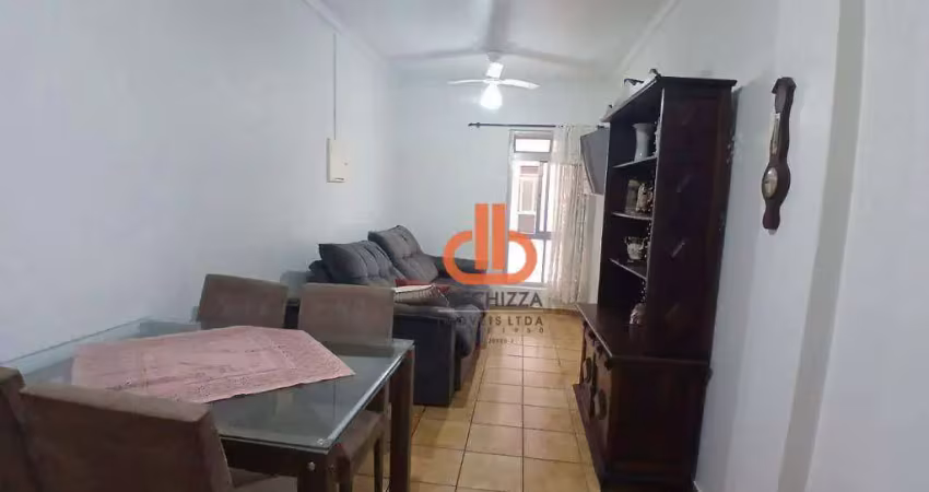Apartamento com 1 dormitório à venda, 50 m² por r$ 350.000,00 - gonzaga - santos/sp