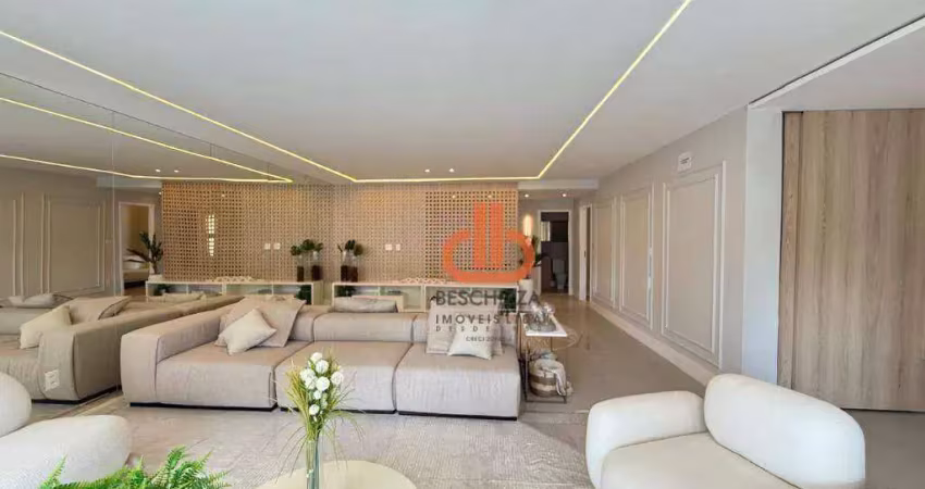 Comprar apartamento com 4 dormitórios à venda, 280 m² por r$ 3.100.000 - boqueirão - santos/sp