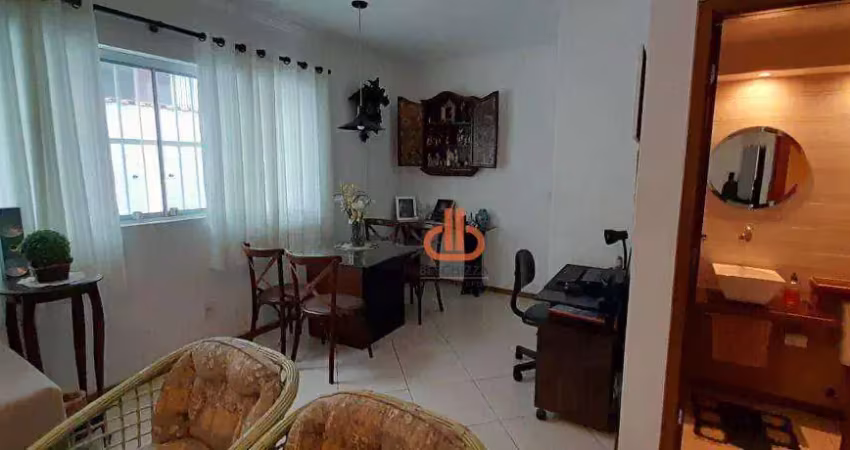 Village com 3 dormitórios à venda, 139 m² por r$ 669.000,00 - marapé - santos/sp
