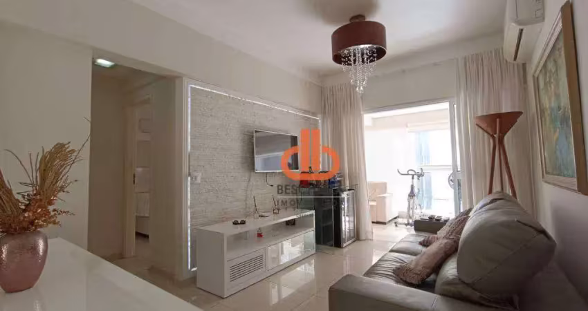 Apartamento gonzaga santos duas suítes uma vaga varanda gourmet lazer completo elevador