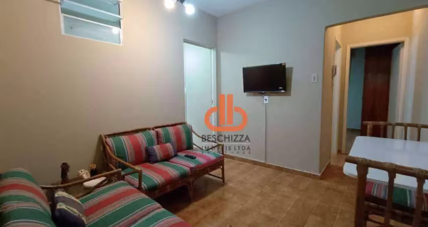 Apartamento locação boqueirão santos um quarto mobiliado