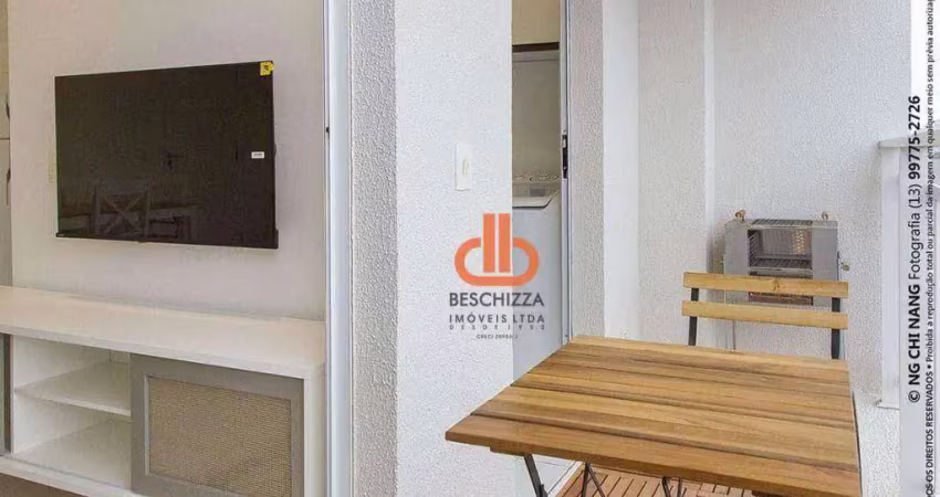 Apartamento com 2 quartos à venda, 54 m² por r$ 345.000 - morro de nova cintra - santos/sp