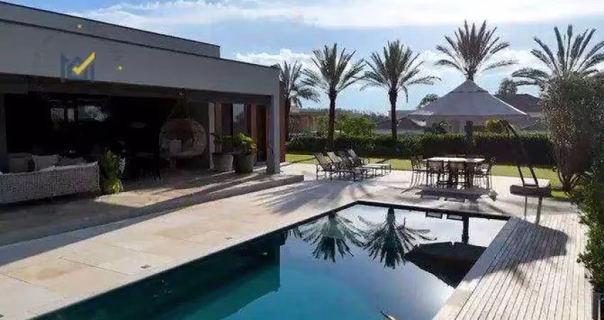 Casa em condomínio com 5 dormitórios, 557 m² - venda por r$ 9.800.000 ou aluguel por r$ 65.000/mês - condomínio terras de são josé ii - itu/sp