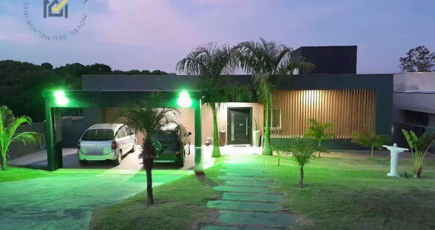 Casa em condomínio com 3 dormitórios à venda, 250 m² por r$ 1.350.000 - condomínio terras de santa izabel - salto/sp