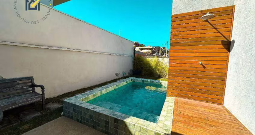Casa em condomínio com 3 dormitórios, 170 m² - venda por r$ 1.890.000 ou aluguel por r$ 12.000/mês incluso iptu e condomínio - cond. res. saint paul