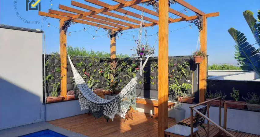 Casa em condomínio com 3 dormitórios à venda, 202 m² por r$ 1.600.000 - jardim residencial nova veneza - indaiatuba/sp