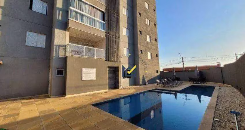 Apartamento com 2 dormitórios à venda, 60 m² por r$ 371.000 - edifício residencial green park - salto/sp