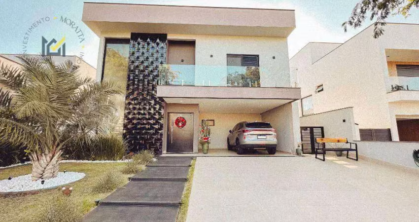 Casa em condomínio com 3 dormitórios à venda, 260 m² por r$ 2.700.000 - condominio portal dos bandeirantes - salto/sp