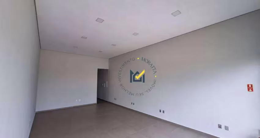 Salão para alugar, 61 m² por r$ 4.305,72/mês - residencial central parque - salto/sp
