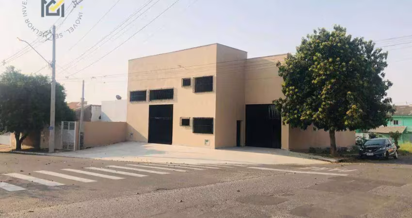 Galpão para alugar, 153 m² por r$ 4.500,00/mês - jardim santa marta - salto/sp