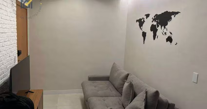 Apartamento com 2 dormitórios à venda, 42 m² por r$ 290.000 - residencial sollare - salto/sp