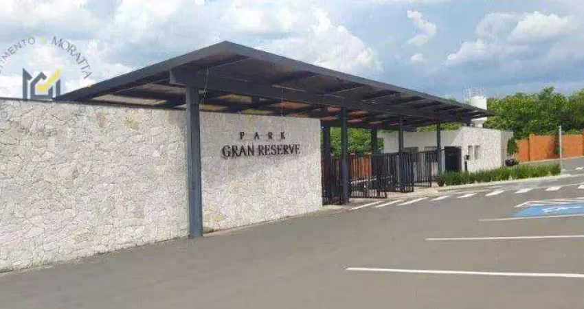 Terreno em condomínio à venda, 250 m² por r$ 425.000 - condomínio park gran reserve - indaiatuba/sp