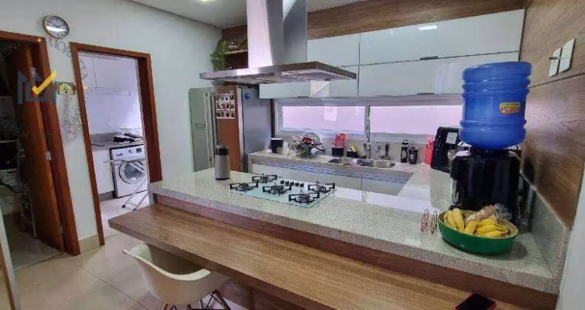 Casa com 5 dormitórios à venda, 288 m² por r$ 2.600.000 - condomínio jardim paradiso - indaiatuba/sp
