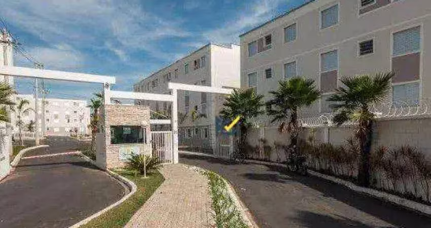 Apartamento com 2 dormitórios à venda, 47 m² por r$ 220.000 - condomínio solar dos sabiás - salto/sp