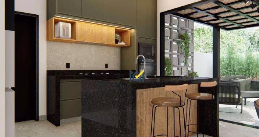 Casa em condomínio com 3 dormitórios à venda, 158 m² por r$ 1.200.000 - condomínio parque imperial - salto/sp