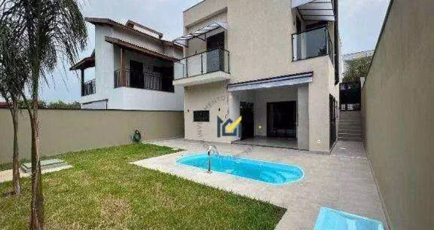 Casa em condomínio com 3 dormitórios para alugar, 182 m² por r$ 8.980/mês - condomínio lagos d'icaraí - salto/sp