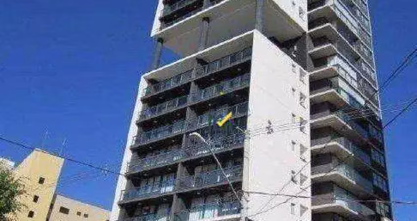 Apartamento com 1 dormitório para alugar, 50 m² por r$ 3.311/mês - edifício jk studio - sorocaba/sp