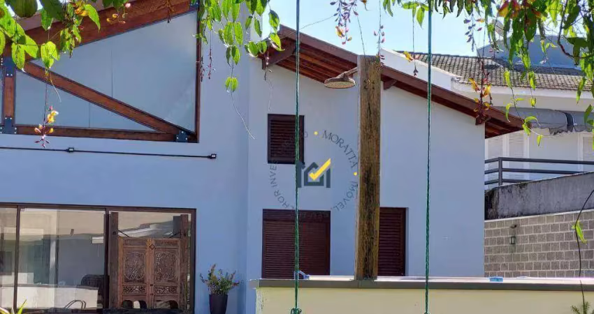 Casa em condomínio com 5 dormitórios para alugar, 600 m² por r$ 876/mês - condomínio zuleika jabour - salto/sp