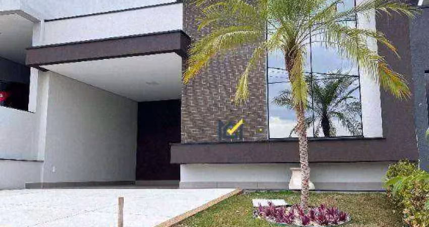 Casa em condomínio com 3 dormitórios à venda, 146 m² por r$ 1.245.000 - condomínio park gran reserve - indaiatuba/sp