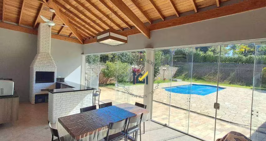 Casa em condomínio com 4 dormitórios à venda, 400 m² por r$ 2.200.000 - condomínio moradas são luiz - salto/sp